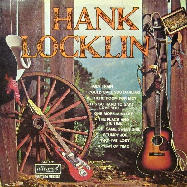 LP - Hank Locklin ‎– Hank Locklin, LP, Gebruikt, Ophalen of Verzenden, 12 inch