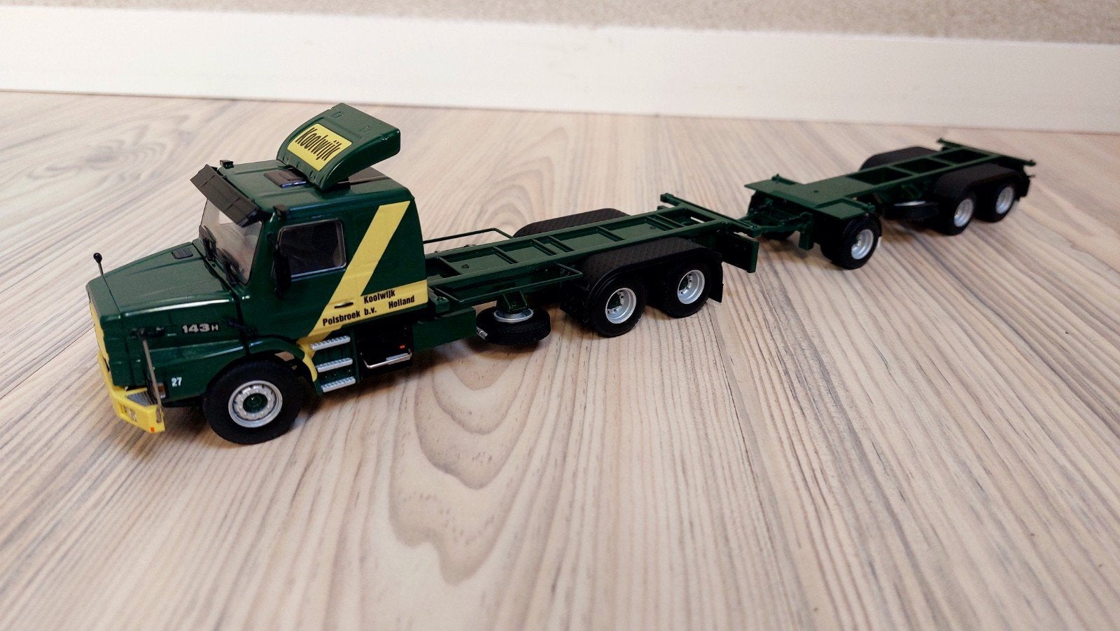 wsi Scania Torpedo Koolwijk container chassis nieuw, Ophalen of Verzenden, Nieuw, Bus of Vrachtwagen, Wsi