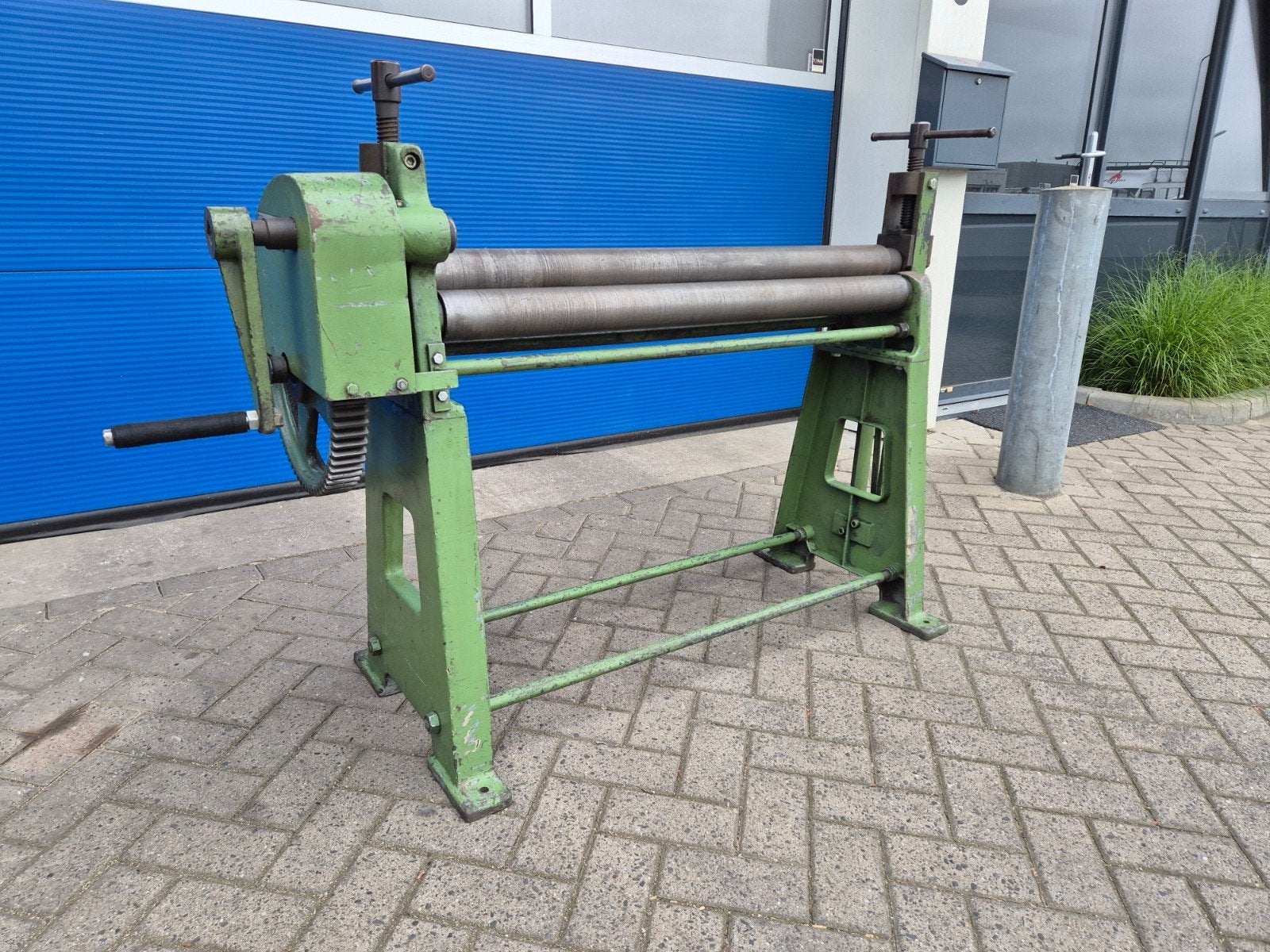 JORG Type 4503 Plaatwals Handbediende Wals in nette staat!, Gebruikt, JÖRG, Holland, Info@bolkmachinehandel.nl