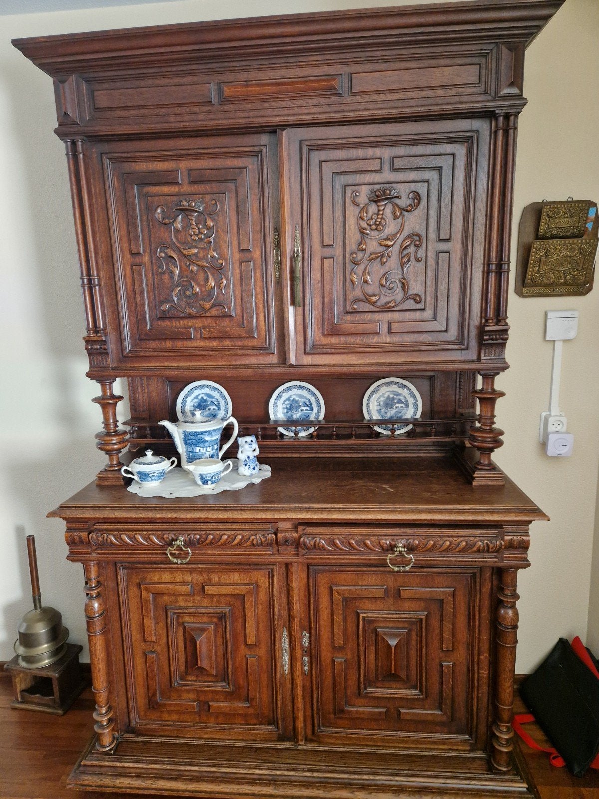 antieke kast, Ophalen of Verzenden