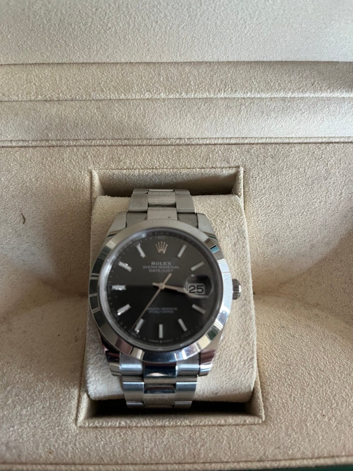 Rolex oyster perpetual datejust, Sieraden, Tassen en Uiterlijk, Ophalen, Zo goed als nieuw, Staal, Rolex