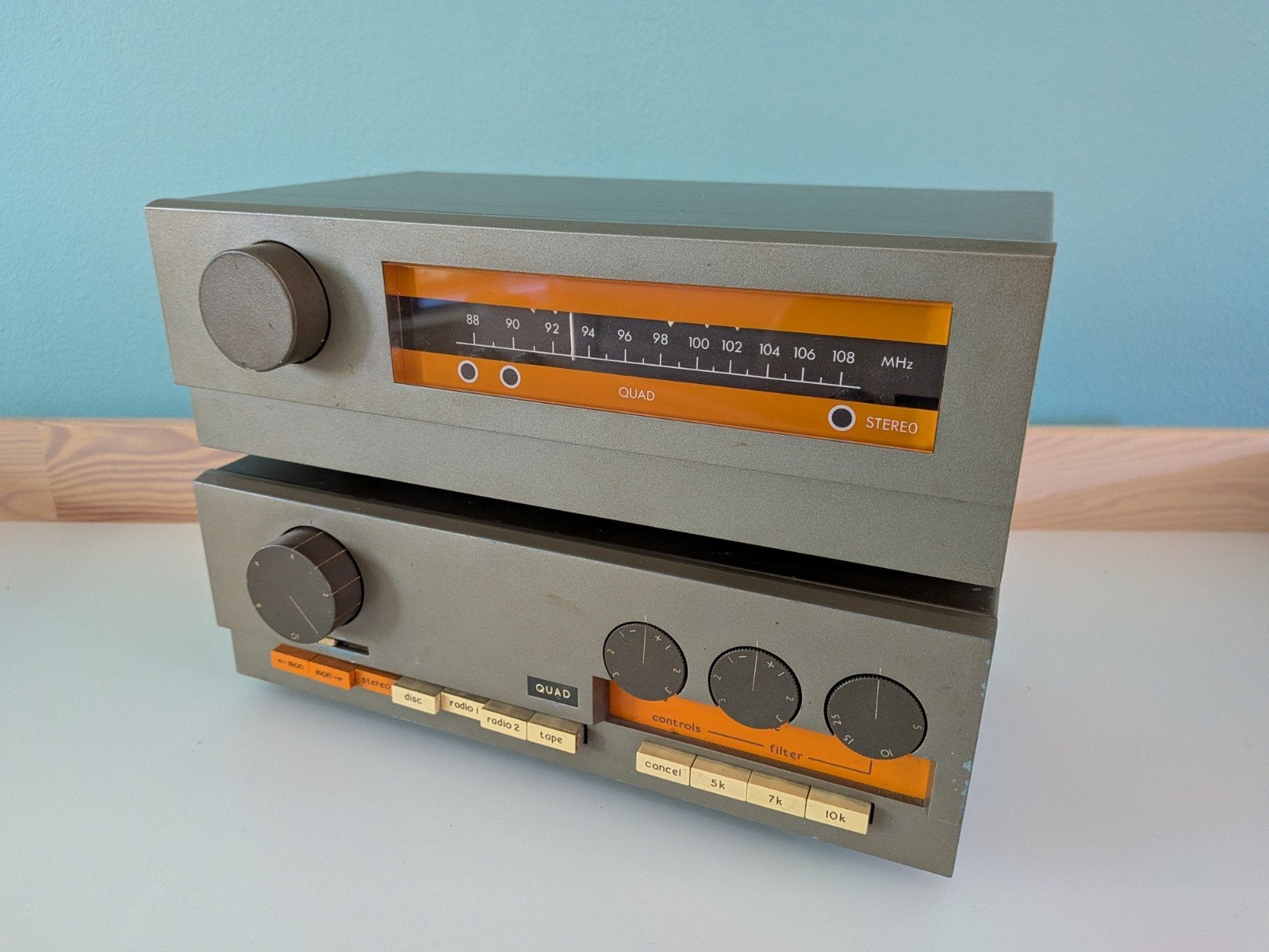Quad FM4, 33, 303 audio, Gebruikt, Tuner of Radio, Losse componenten, Ophalen