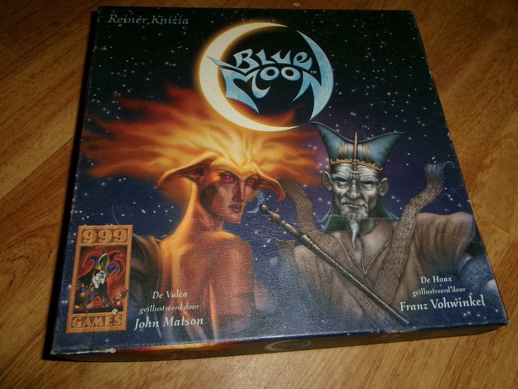 spel blue moon, Een of twee spelers, Ophalen of Verzenden, Gebruikt, 999 Games