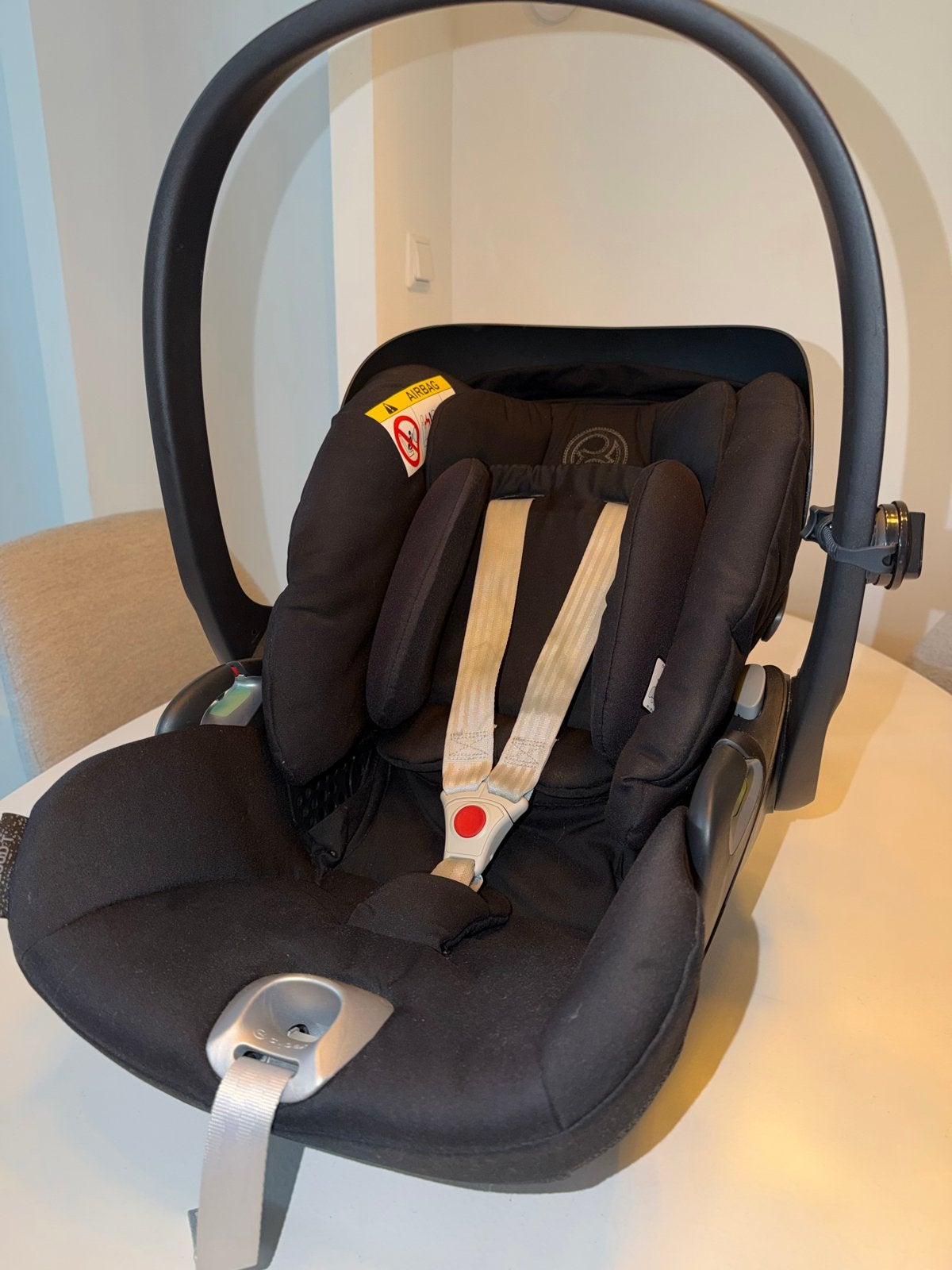 Cybex Cloud T i-Size autostoel - Zwart, Overige merken, Autogordel of Isofix, Verstelbare rugleuning, Ophalen of Verzenden
