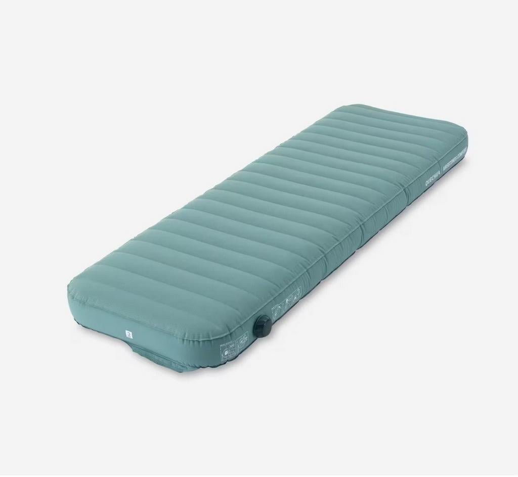 Opblaasbaar luchtbed 70cm Decathlon, Caravans en Kamperen, Ophalen of Verzenden, Gebruikt, 1-persoons