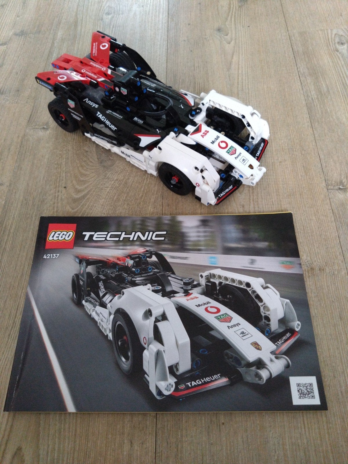 LEGO Technic Formule E Porsche 99X Electric (42137), Ophalen of Verzenden, Zo goed als nieuw, Overige merken