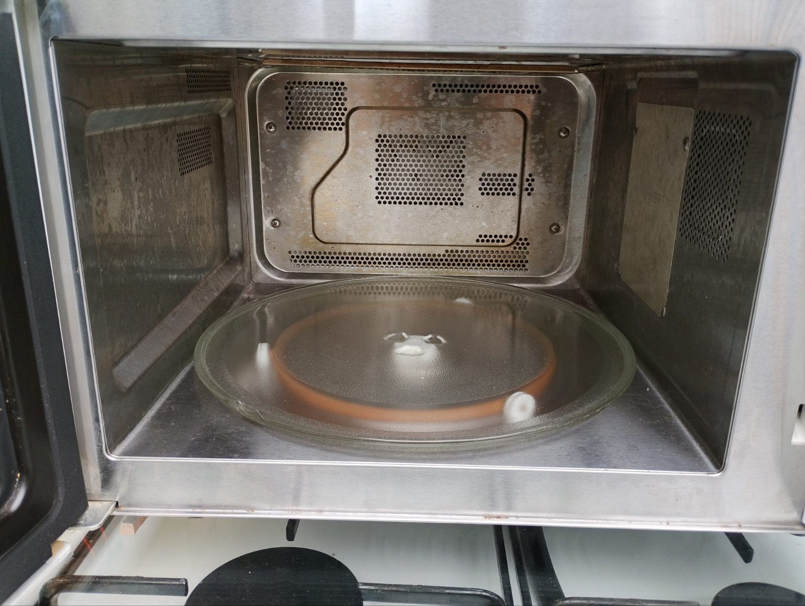 Bosch Gasfornuis met Oven en LG Magnetron, Witgoed en Apparatuur, Fornuizen, Ophalen, Gebruikt, Magnetron, 60 cm of meer