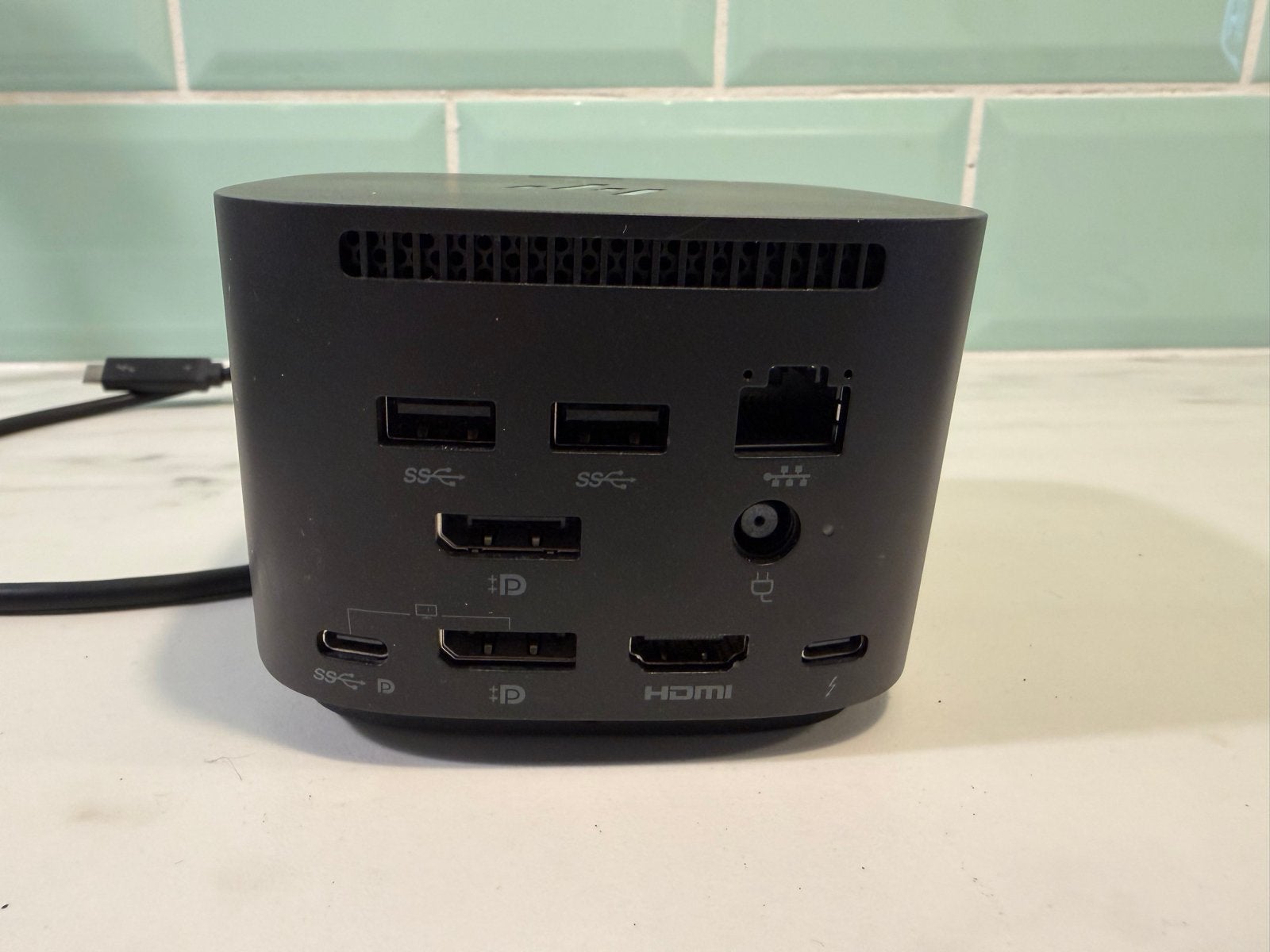 HP Thunderbolt Dock 120W G4 - Dockingstation voor laptops, Ophalen of Verzenden, Zo goed als nieuw, Docking station, Laptop