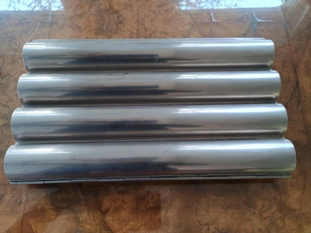 Art deco stalen doos, Verzenden, Metaaldraaibank