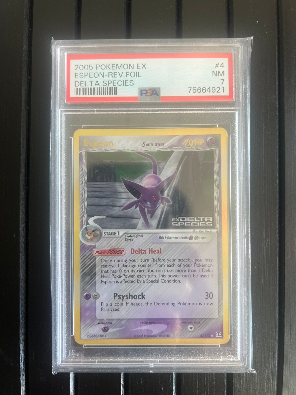 Espeon delta species reverse, Hobby en Vrije tijd, Verzamelkaartspellen | Pokémon, Ophalen of Verzenden