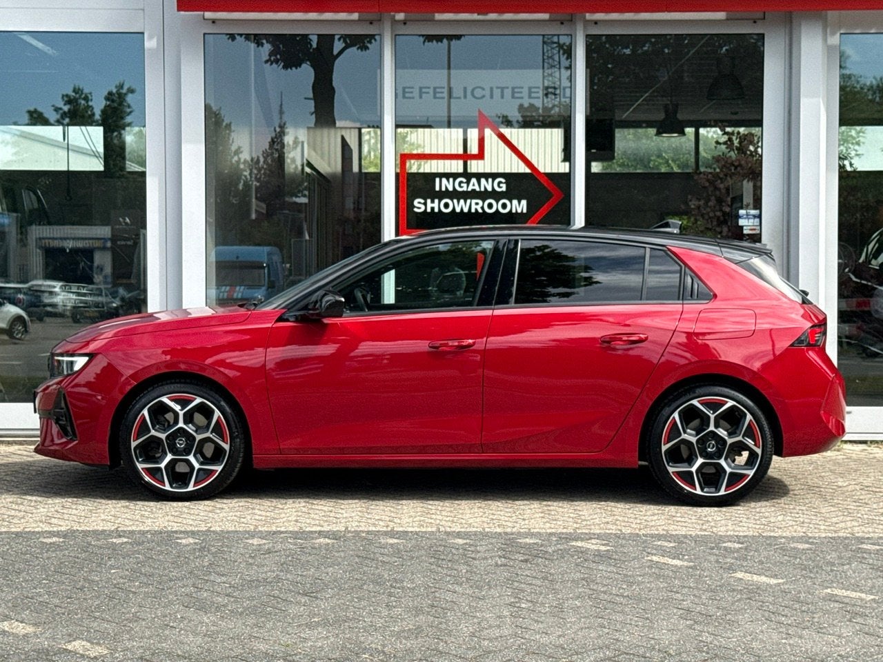 OPEL Astra 1.6 Hybrid 180pk Aut GS Line | Trekhaak | Navigat, Auto's, Opel, Dealer onderhouden, Gebruikt, 4 cilinders, 150 pk