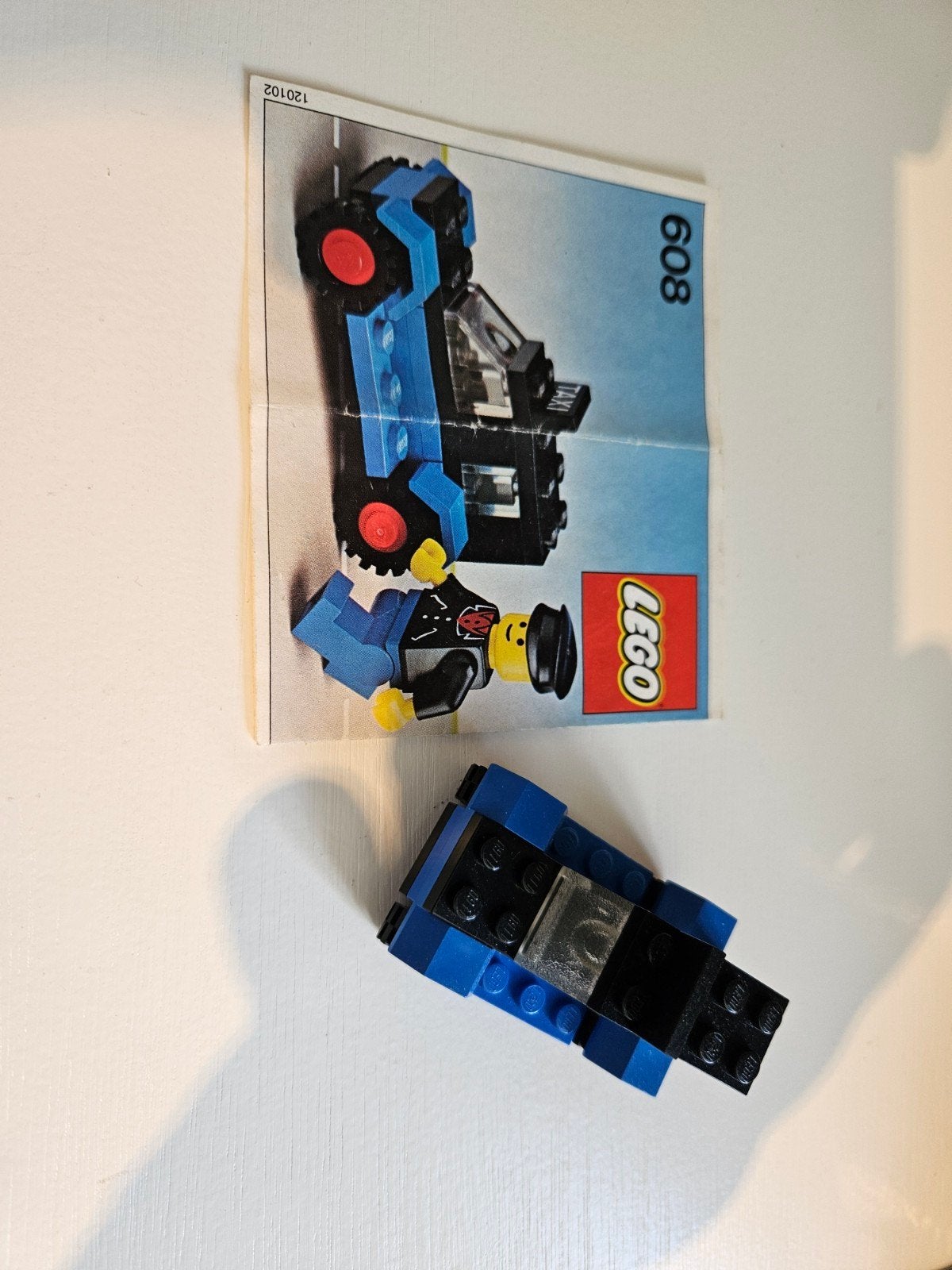 lego taxi nr 608, Ophalen of Verzenden, Gebruikt