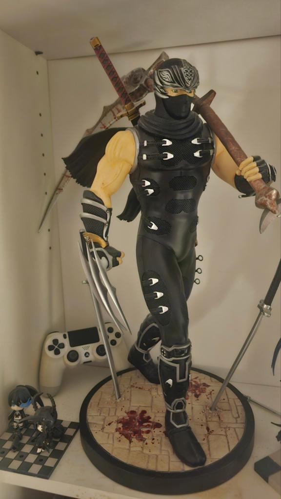 Ninja Gaiden II Ryu Hayabusa 1/4 One2One Statue Tecmo, Ophalen of Verzenden