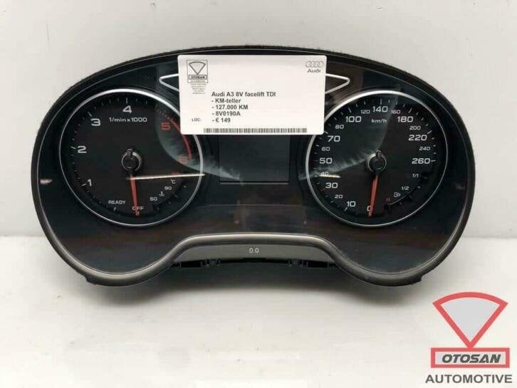 audi a3 8v facelift 2018 kilometerteller unit 8v0920873p, Gebruikt, AUDI AG, Auto-Union-Strasse 1
85045  Ingolstadt, DE, Kundenbetreuung@audi.de