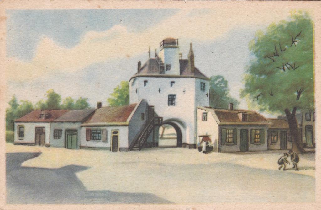 GA1612 Stempel anna Paulowna Schagen Oudesluis Breezand 1916, Verzenden, Voor 1920, Gelopen, Noord-Holland