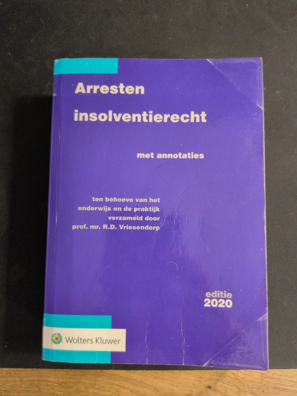 Arresten insolventierecht, R.D. Vriesendorp, Ophalen of Verzenden, Zo goed als nieuw, Sociale wetenschap