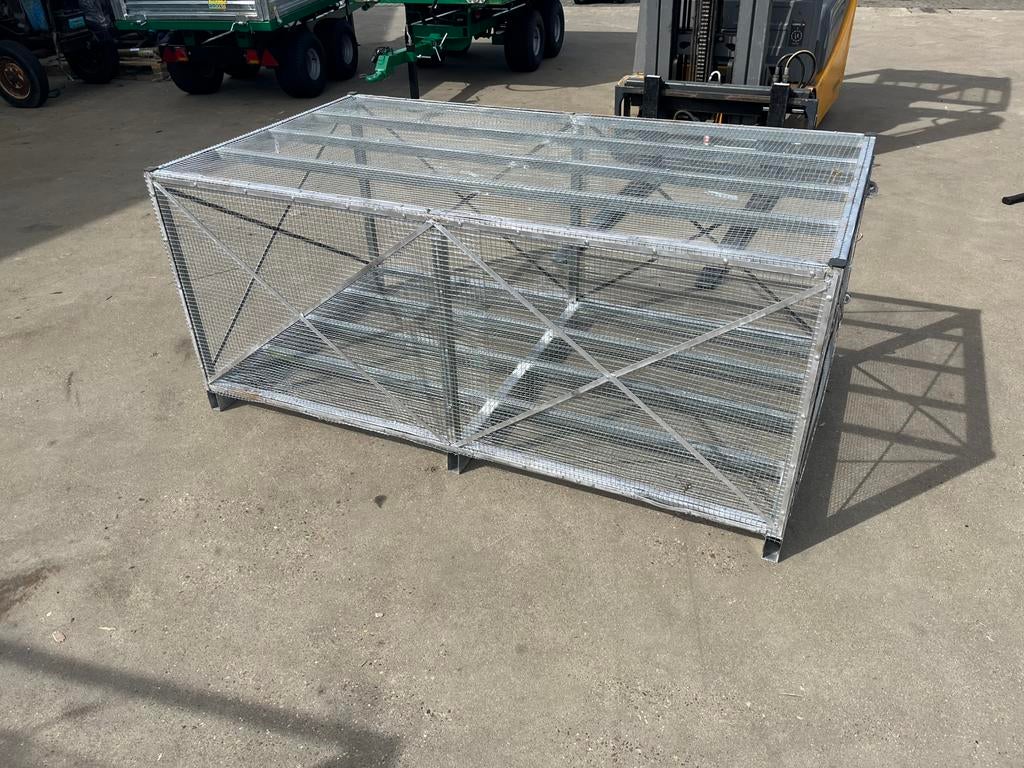 Palletkist metaal, Ophalen, Zo goed als nieuw
