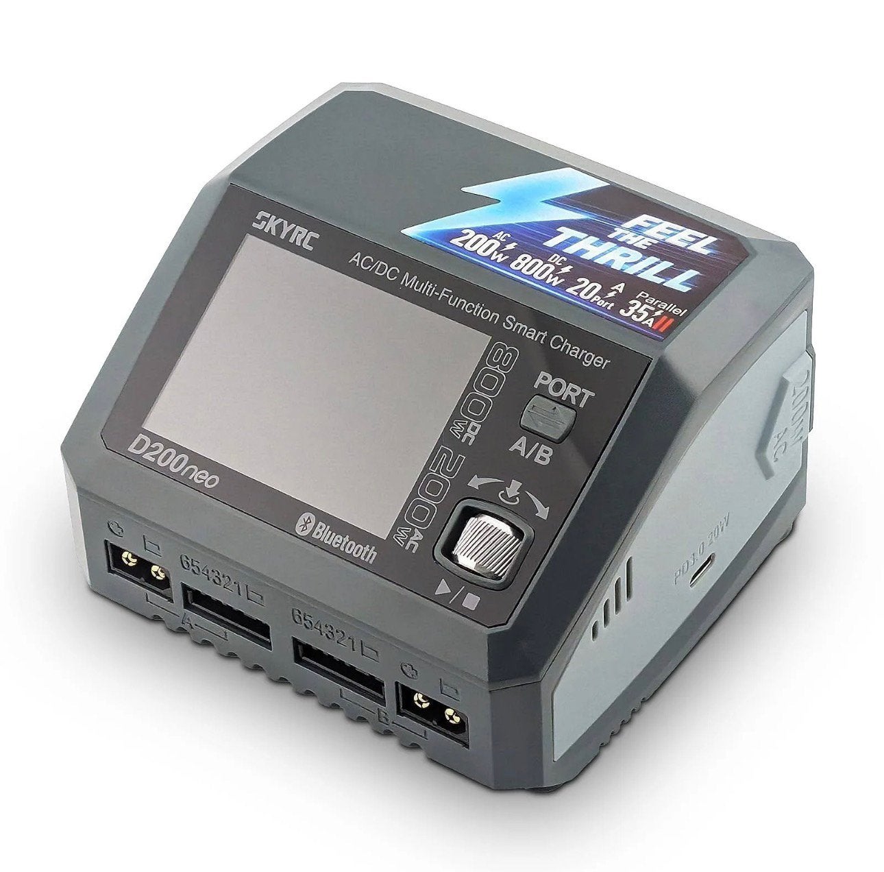 SKYRC d200 neo dual smart lader, Ophalen of Verzenden, Zo goed als nieuw