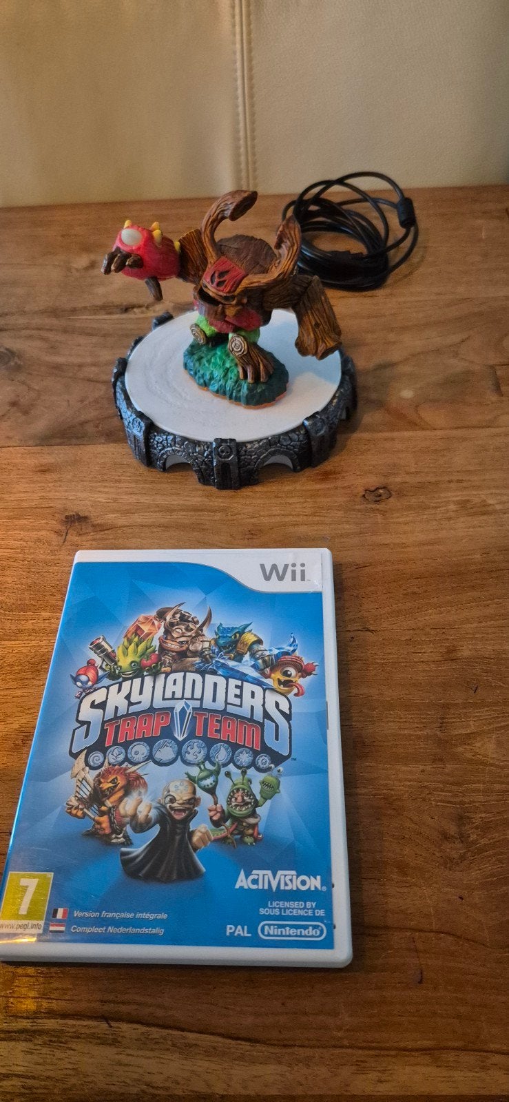 Skylanders Trap Team Wii met Bushwhack figuur, Avontuur en Actie, Gebruikt, 1 speler, Ophalen of Verzenden
