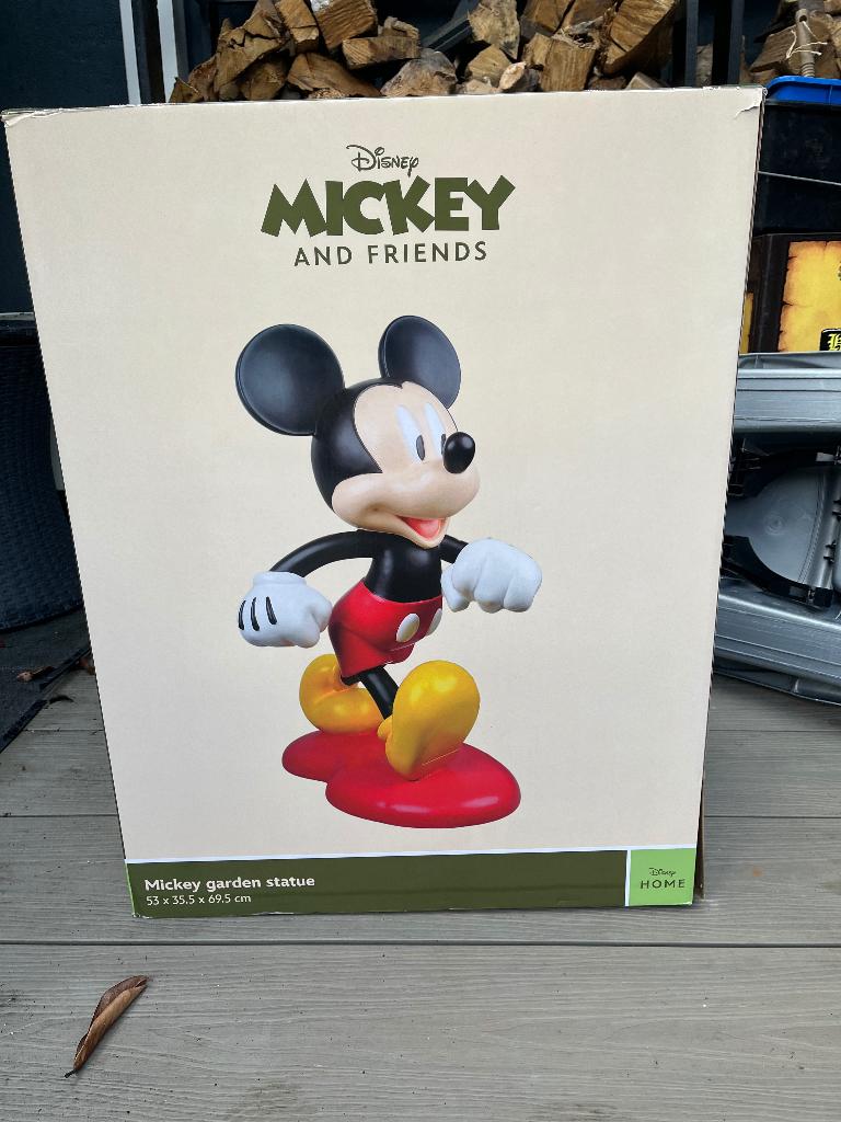Mickey Mouse beeld nieuw in doos, Ophalen, Mickey Mouse, Nieuw, Beeldje of Figuurtje