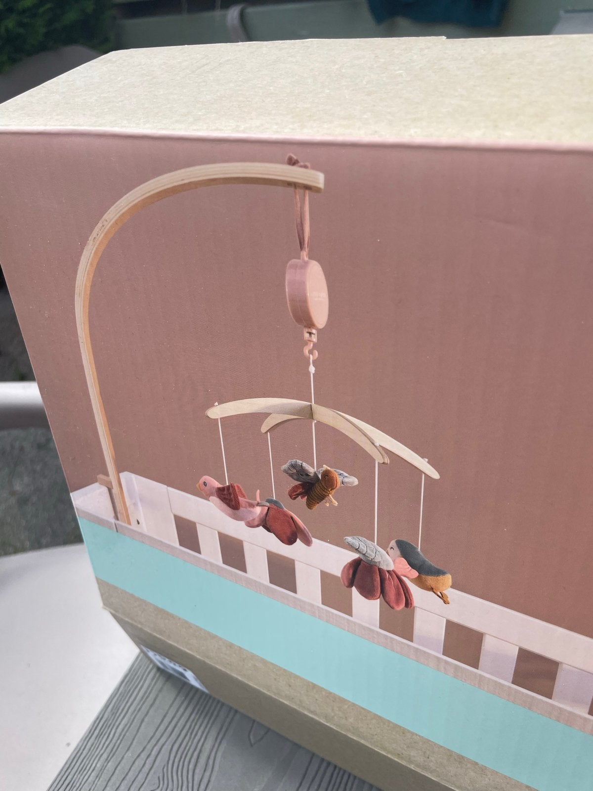 Little Dutch Houten Muziekmobiel - Zo goed als nieuw, Kinderen en Baby's, Speelgoed | Babyspeelgoed, Ophalen, Zo goed als nieuw