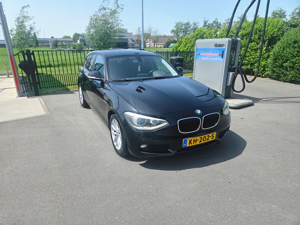 BMW 1-Serie 1.6 116D 5DR 2012 Zwart, 1-Serie, Start-stop-systeem, Zwart, 4 cilinders