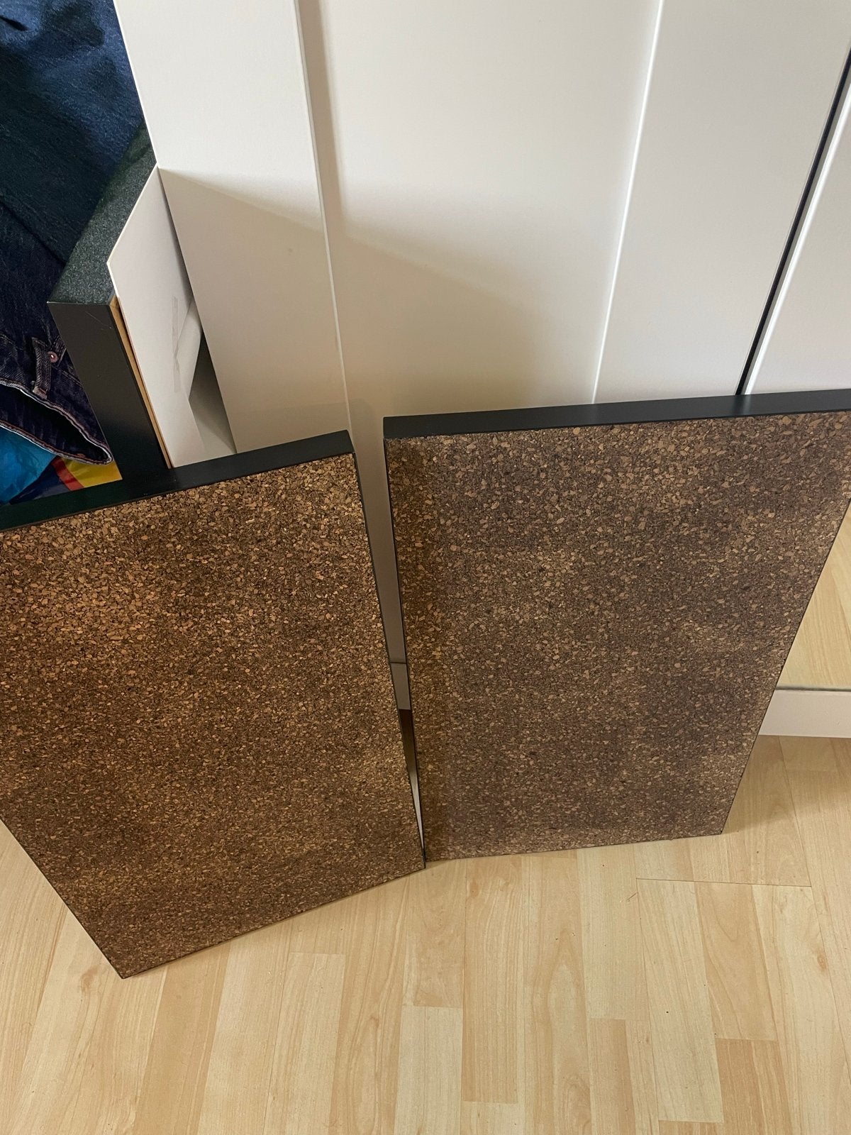 2x Kurk prikbord wanddecoratie, Ophalen, Gebruikt, Wandbord of Wandpaneel, Met ophangsysteem