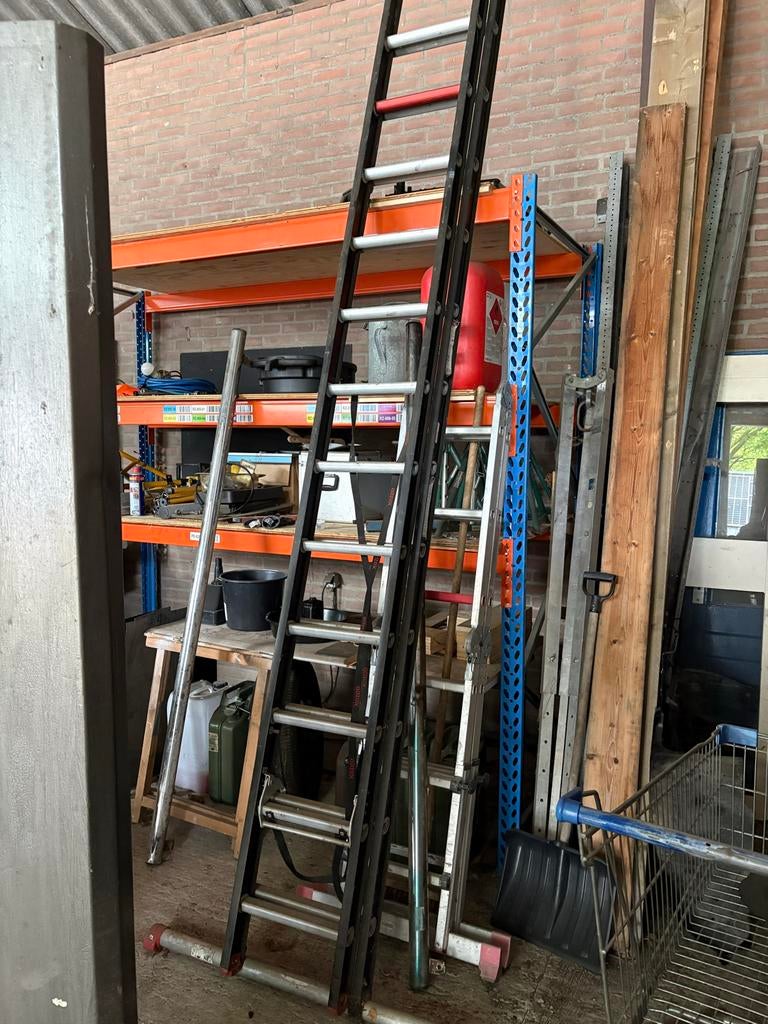Altrex Mounter Professional Ladder 2x14 - 6,79m, Ophalen, Gebruikt, Ladder, 4 meter of meer