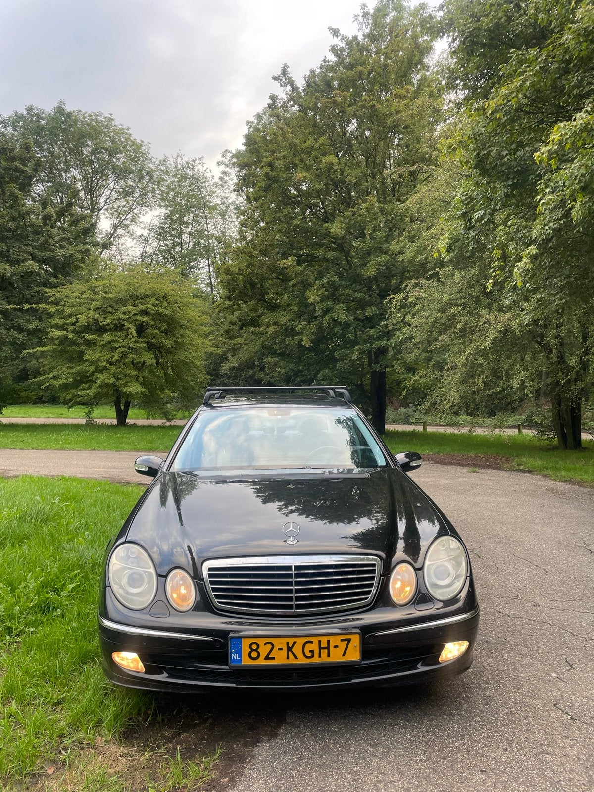 Mercedes-Benz E 200 Kompressor 2003, Auto's, Automaat, 1505 kg, 1796 cc, Particulier