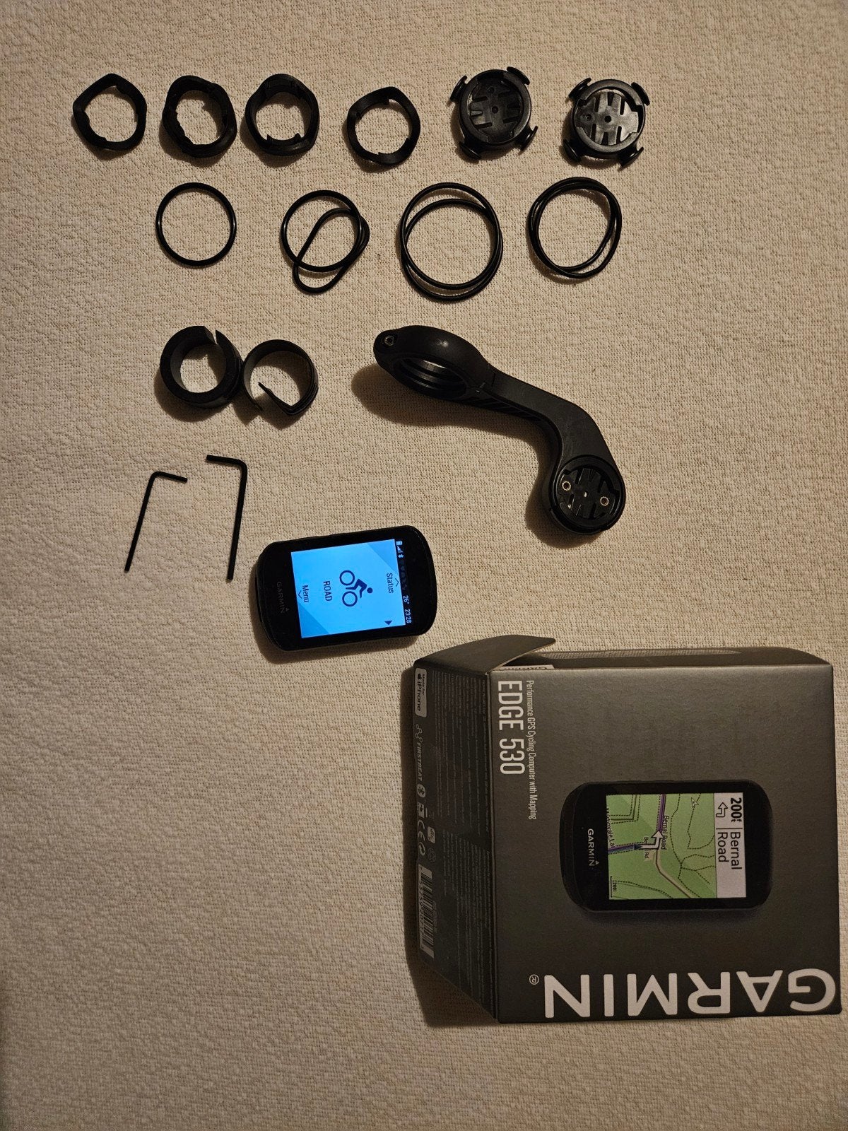 garmin edge 530, Fietsen en Brommers, Fietsaccessoires | Fietscomputers, Ophalen of Verzenden, GPS, Gebruikt