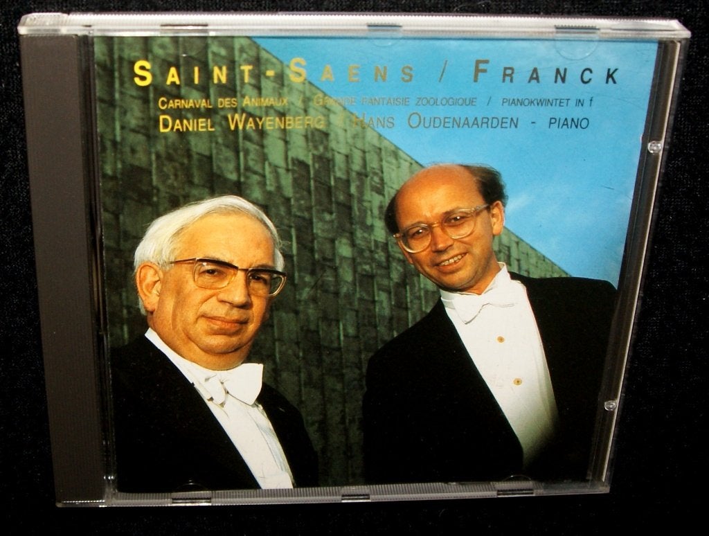 Saint Saens - Franck - Daniel Wayenberg - Hans Oudenaarden,, Verzenden, Classicisme, Zo goed als nieuw, Overige typen