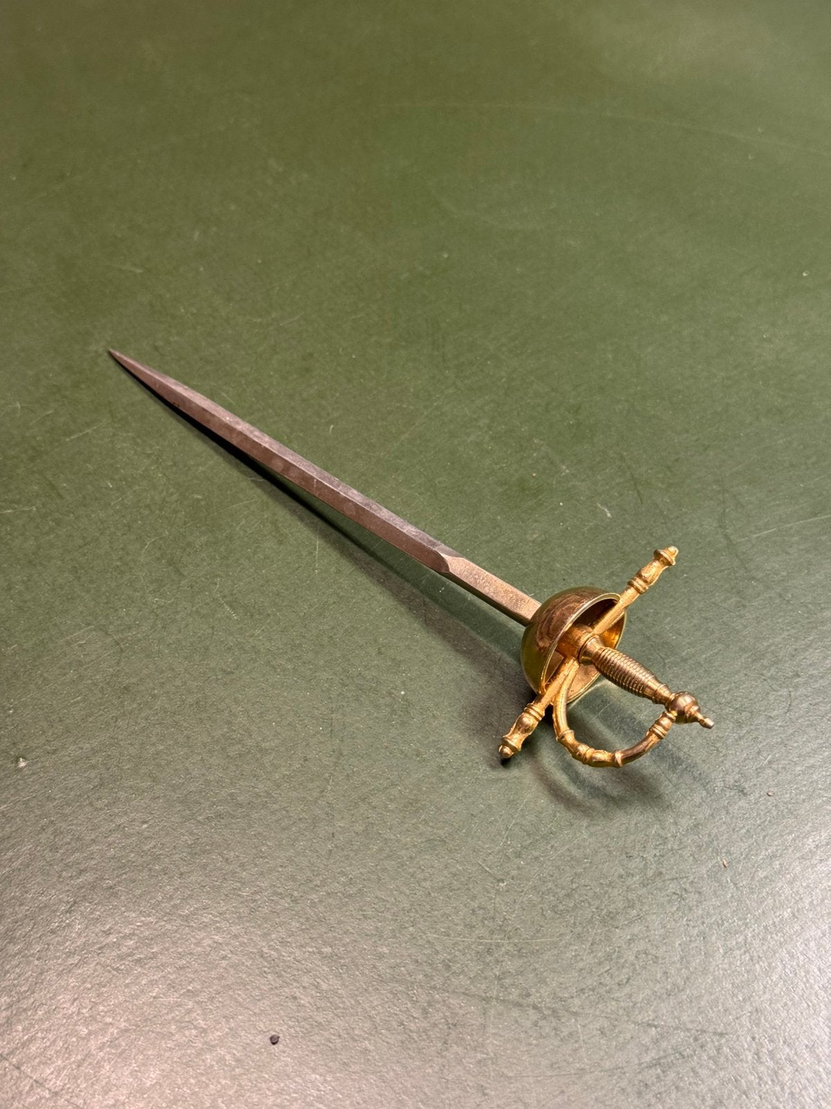 Vintage Briefopener Toledo Zwaardje Spanje 1970’s bureau, Antiek en Kunst, Ophalen of Verzenden