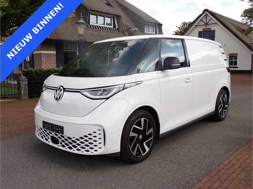 Volkswagen ID. Buzz Cargo 77kWh ! 95%SOH ! 3-ZITS/TREKHAAK/C, Achterwielaandrijving, Gebruikt, 82 kWh, Met garantie (alle)