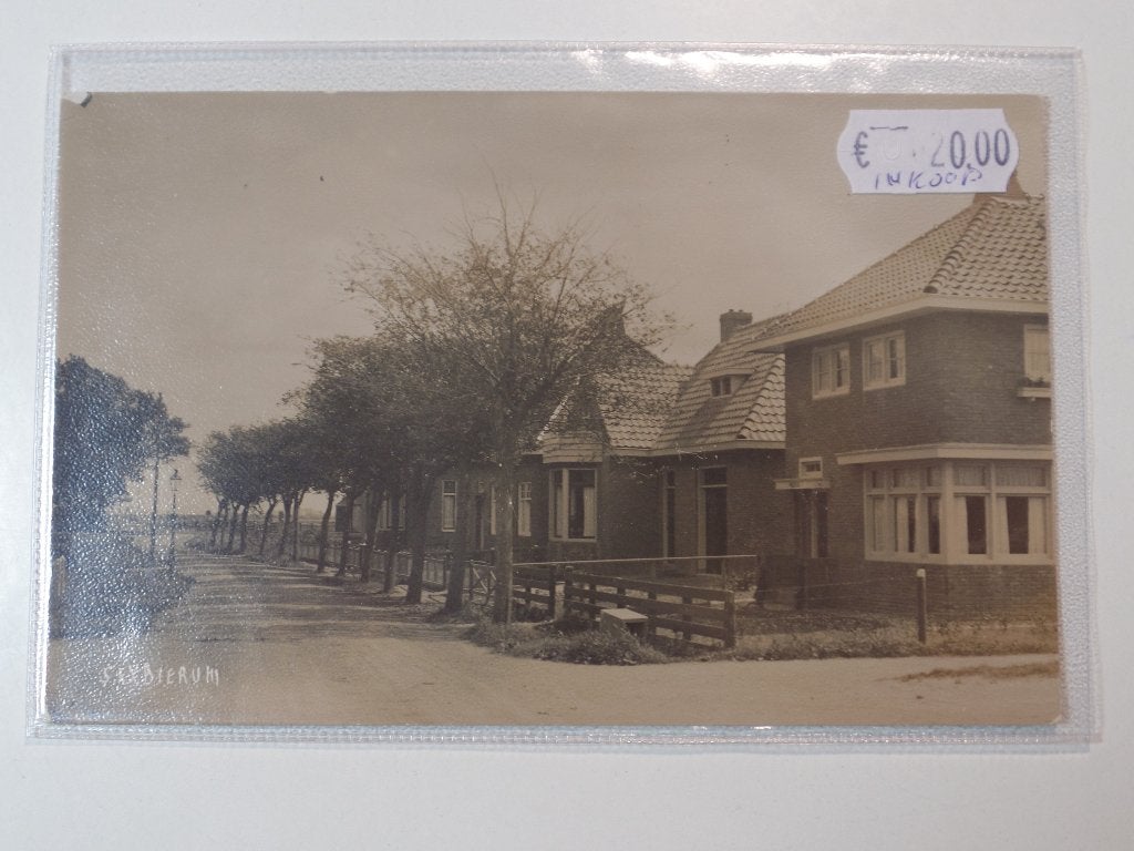 Fotokaart Sexbierum, Verzamelen, Ophalen of Verzenden, 1920 tot 1940, Ongelopen, Friesland