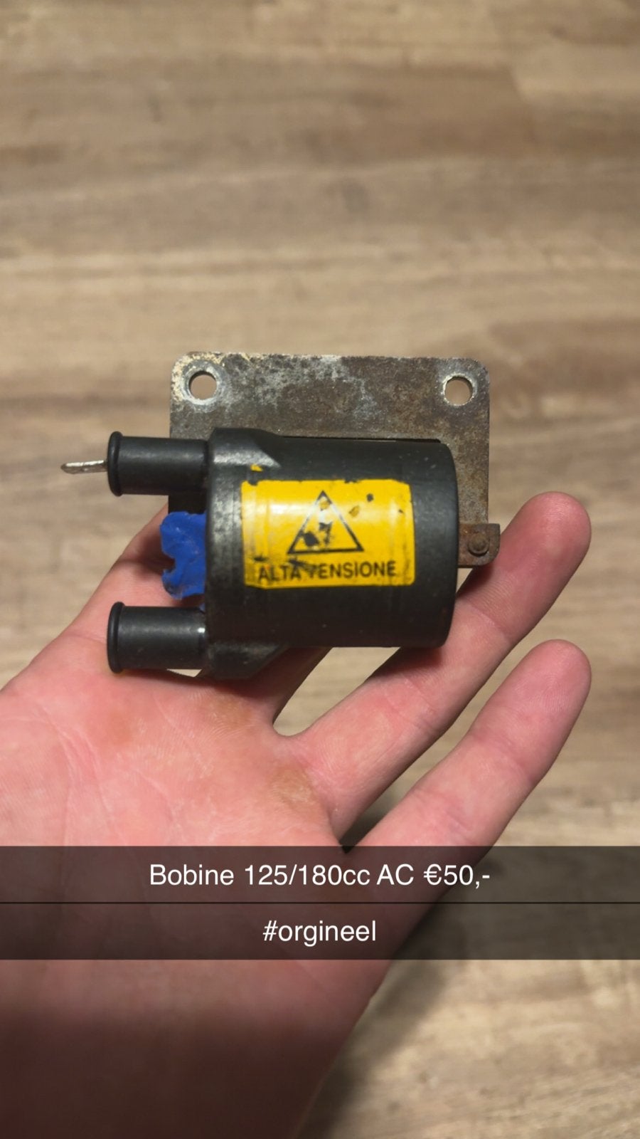 Bobine 125/180cc AC Piaggio 2T Origineel, Ophalen of Verzenden, Gebruikt, Overige typen, Piaggio