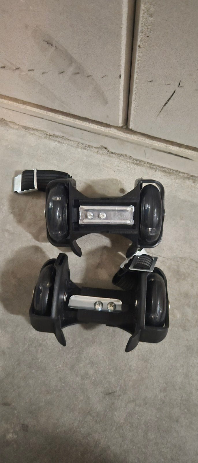 Verstelbare Roller Skates voor Schoenen - Zwart, Sport en Fitness, Schaatsen, Ophalen of Verzenden, Gebruikt, Overige typen, Overige merken
