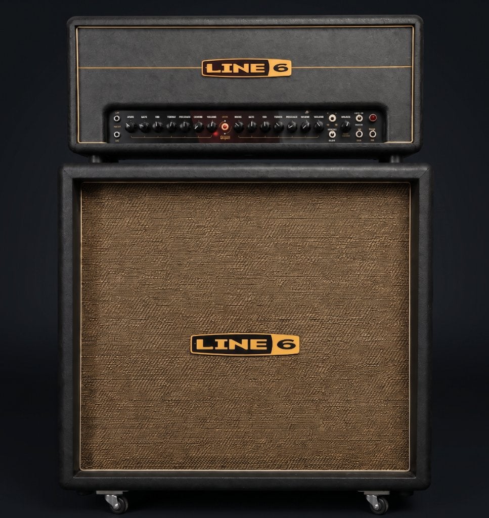 Line 6 DT50 Head + Origineel  412 Cabinet (Bogner Design), Muziek en Instrumenten, Ophalen, Zo goed als nieuw, Gitaar, 50 tot 100 watt