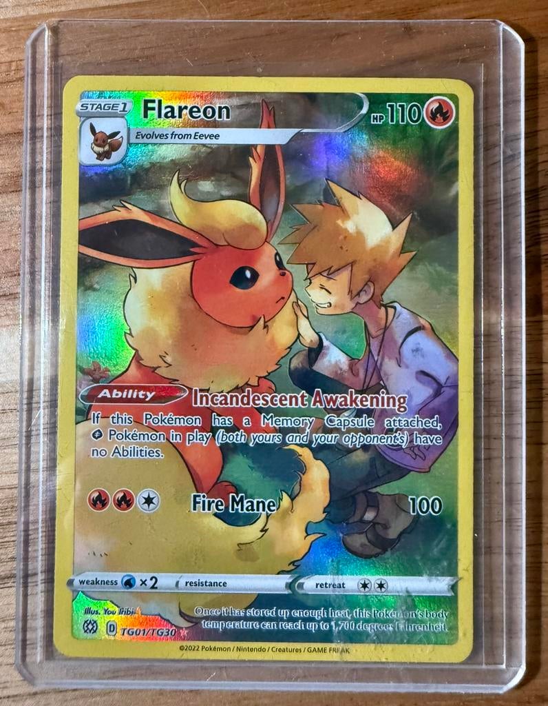 2022 Flareon Tg01/tg30 Holo, Verzenden, Nieuw