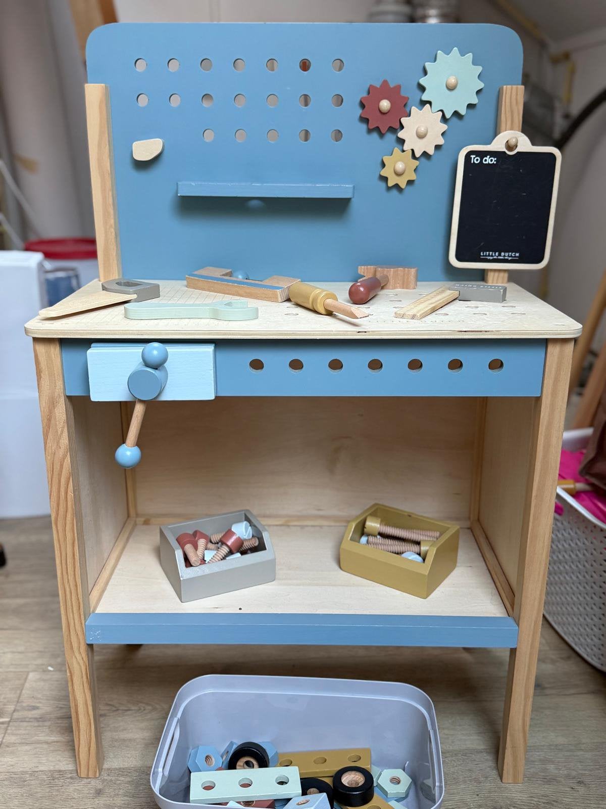 Little Dutch houten werkbank, Kinderen en Baby's, Ophalen, Zo goed als nieuw, Overige typen