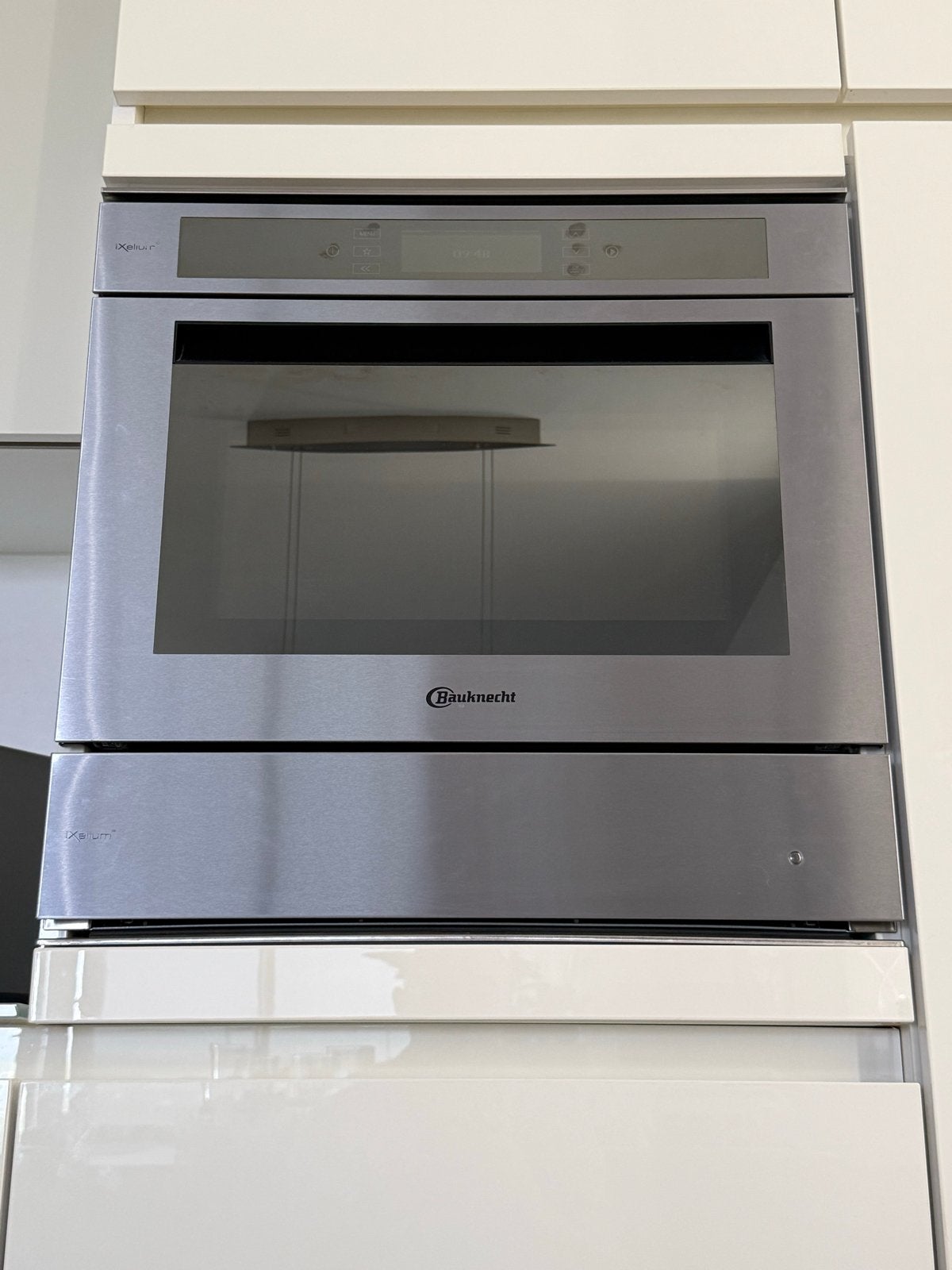 Bauknecht Ixelium RVS BMTMS9145IXL Oven met warmhoudlade, Ophalen, Bauknecht, Hete lucht, Inbouw