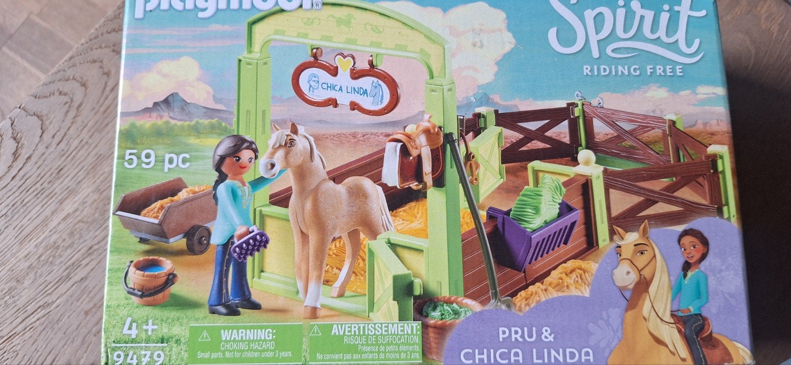 playmobil Spirit serie Pru en Chica Linda 9479, Ophalen, Zo goed als nieuw