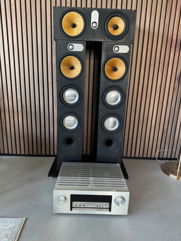 Complete Audio Set: Bowers & Wilkins 683 & Denon AVR-3313, Audio, Tv en Foto, Luidsprekers, Ophalen, Gebruikt, Bowers & Wilkins (B&W)