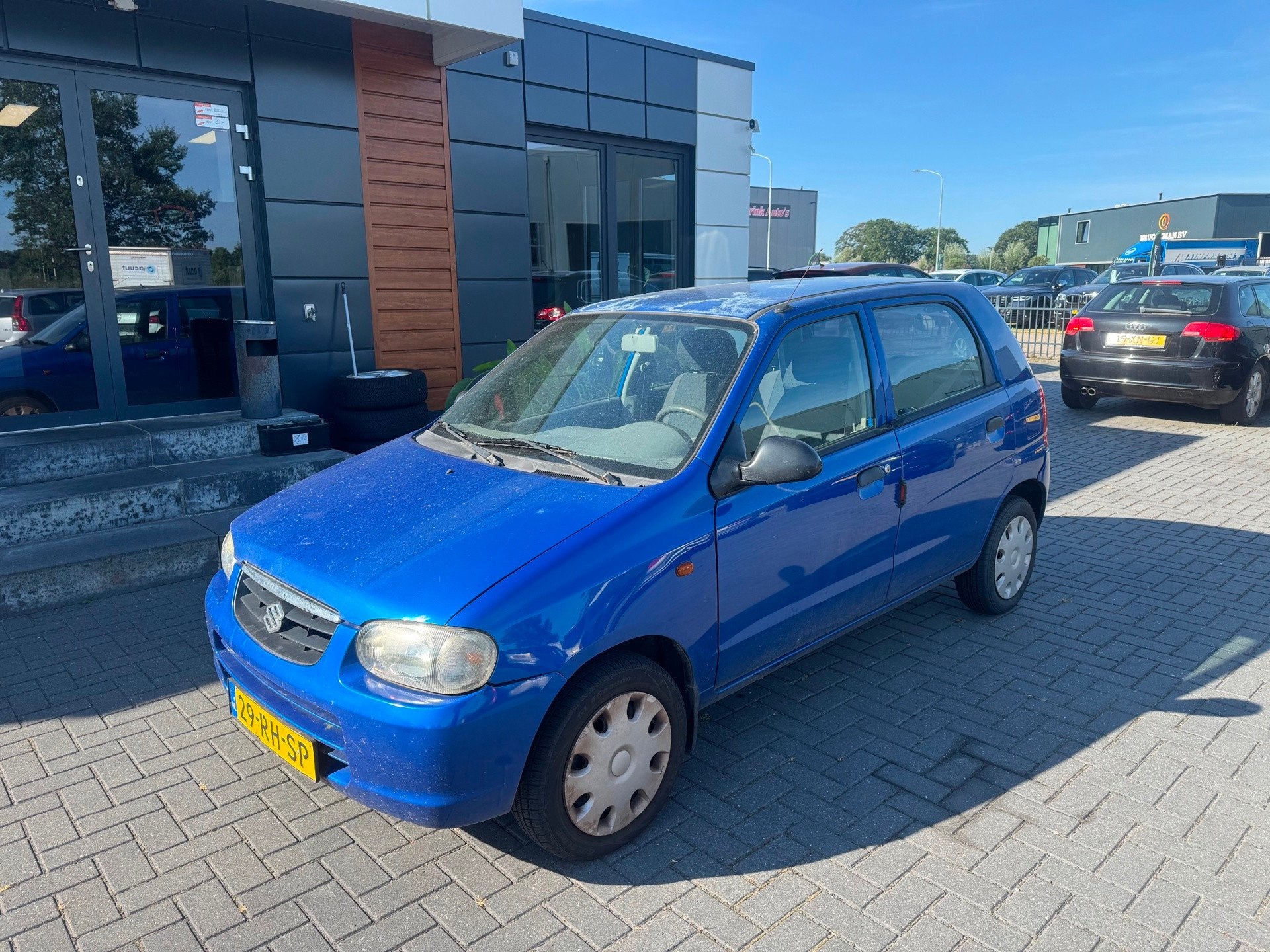 Suzuki Alto 1.1 GLX Jubilée 5 deurs ABS bj 2005 88000 m, Voorwielaandrijving, 750 kg, 4 cilinders, Blauw