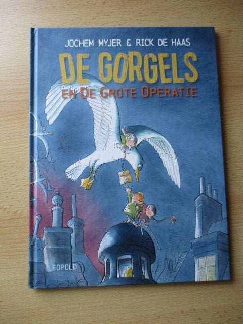 Jochem Myjer & Rick de Haas boek  De Gorgels en de grote ope, Ophalen of Verzenden, Zo goed als nieuw, Sprookjes