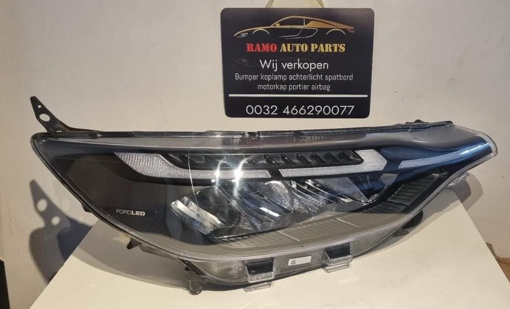 FORD TRANSIT CUSTOM II 2 koplamp full led PZ31-13E014-CB, Gebruikt, -, -, Ophalen of Verzenden