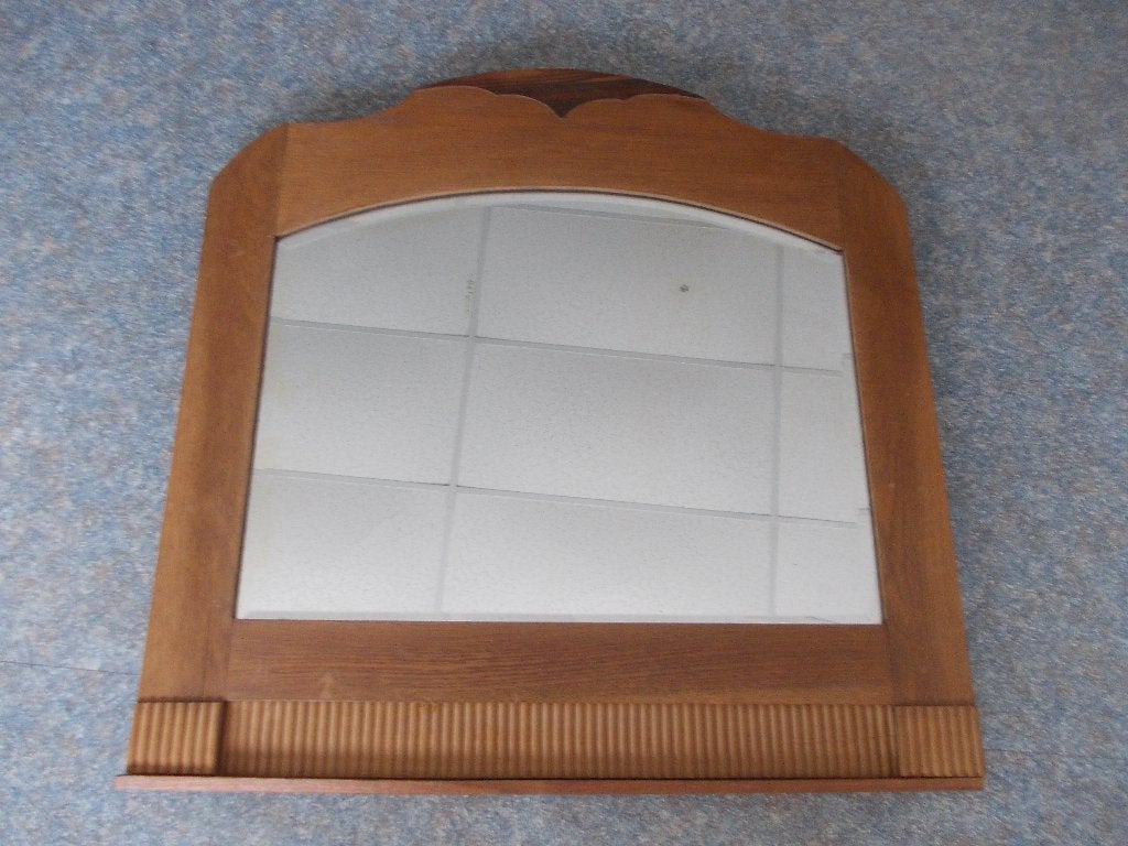 Antieke spiegel., Ophalen, Overige vormen, 50 tot 100 cm, Minder dan 100 cm