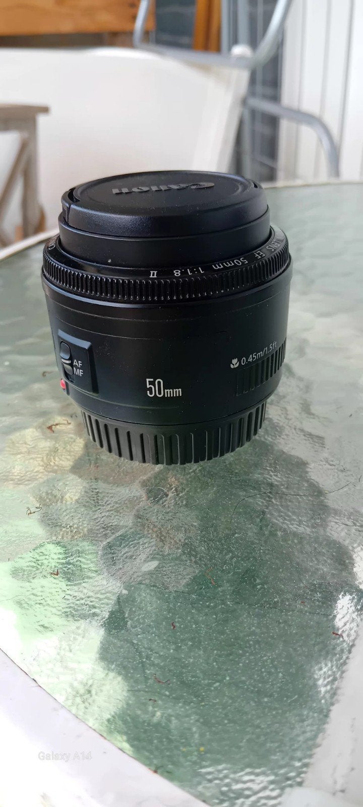 Canon EF 50mm f/1.8 II Standaardlens, Audio, Tv en Foto, Fotografie | Lenzen en Objectieven, Zo goed als nieuw, Standaardlens