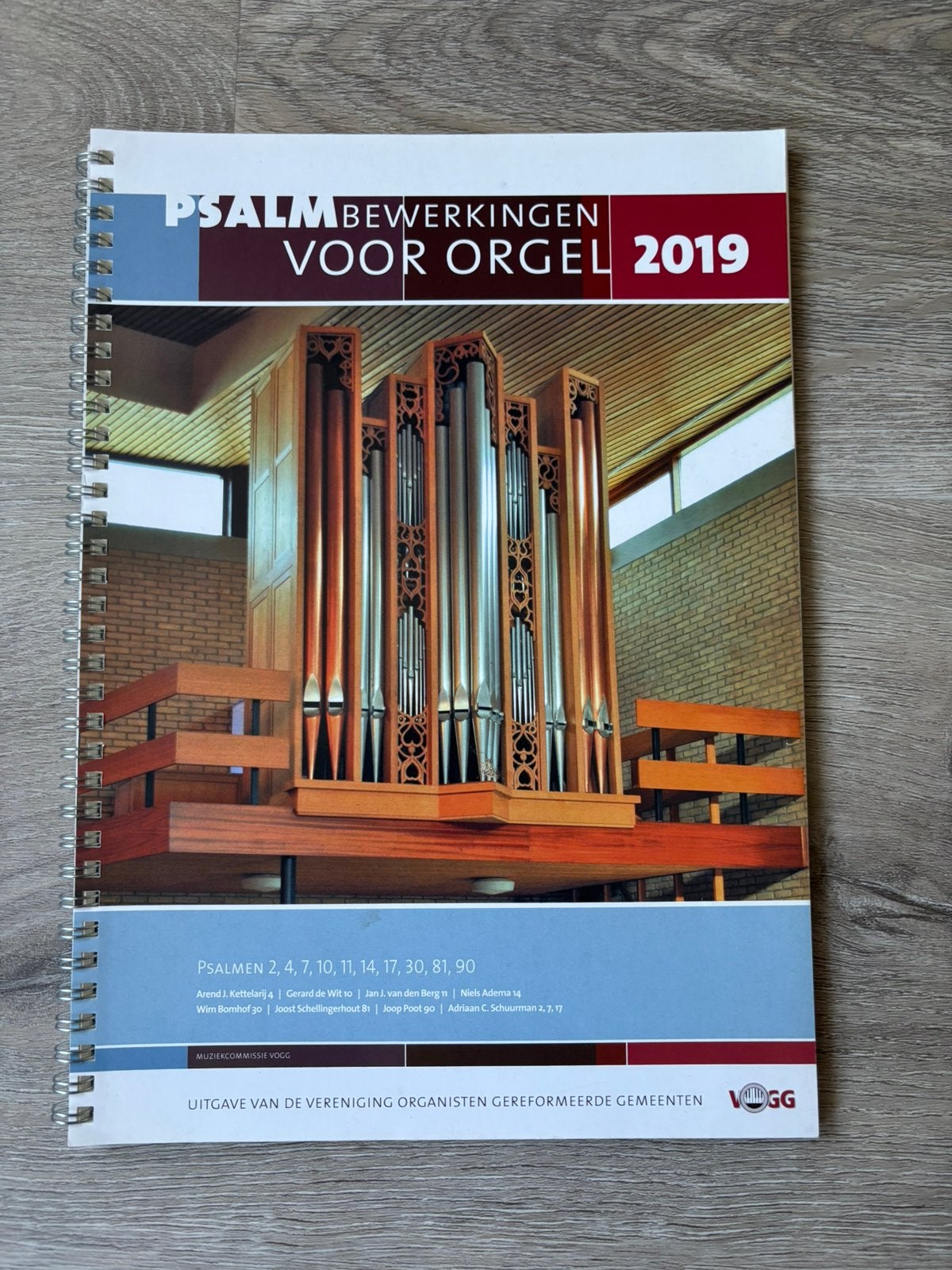 Bladmuziek - VOGG 2019 - psalmbewerkingen voor orgel, Muziek en Instrumenten, Orgel, Overige soorten, Ophalen of Verzenden, Zo goed als nieuw