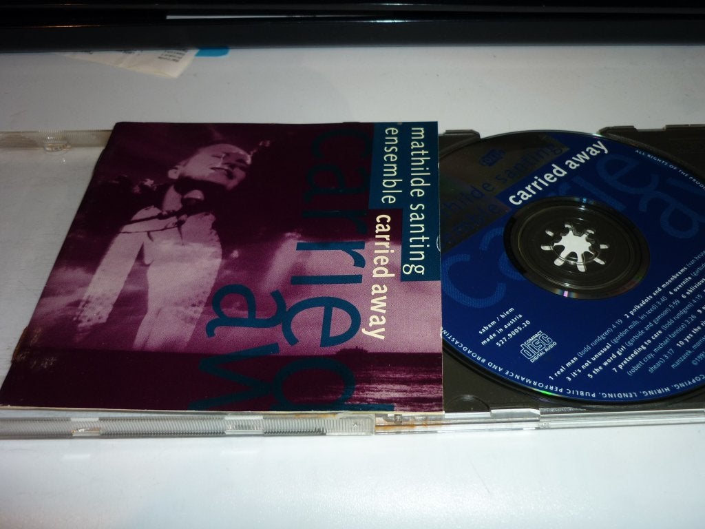 Mathilde Santing Ensemble - Carried Away CD, Gebruikt, Pop, Ophalen of Verzenden, Album