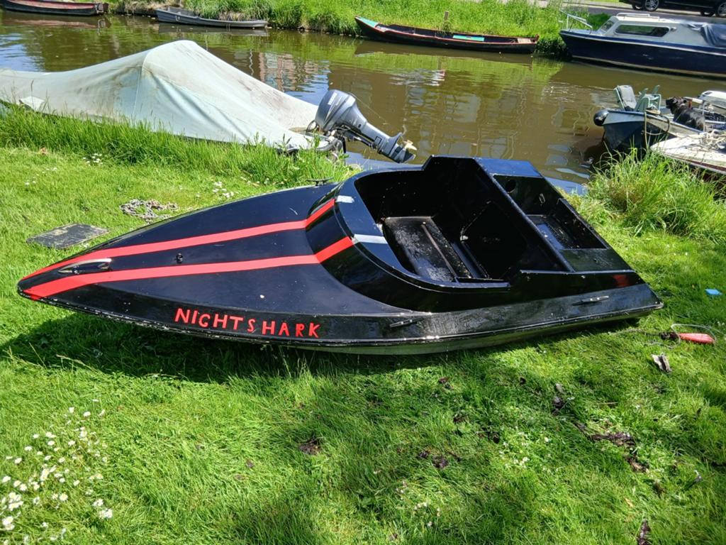 Spitfire speedboot zonder motor - Nightshark, Overige merken, Gebruikt, Ophalen of Verzenden, Buitenboordmotor